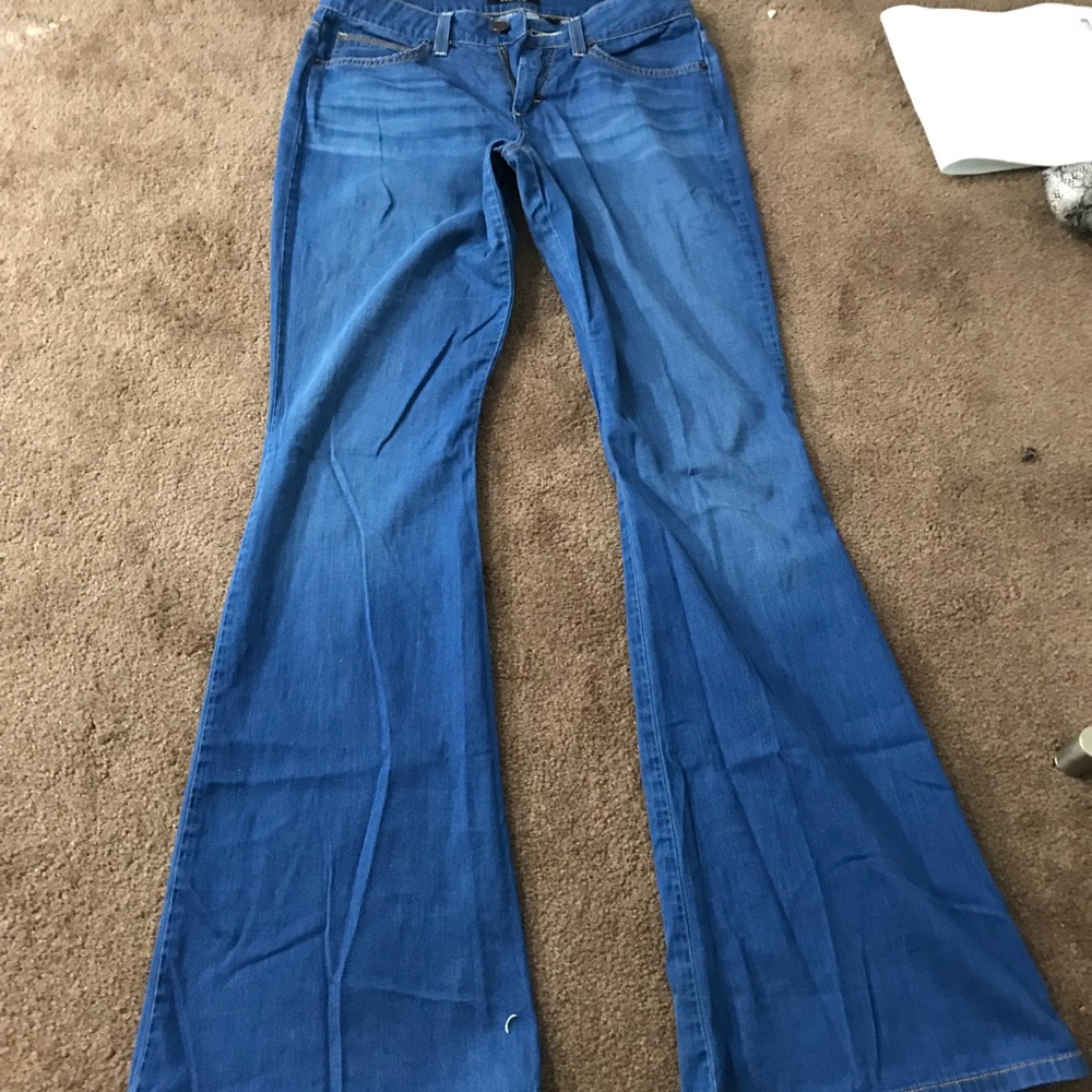 Bebe Light blue jean flare